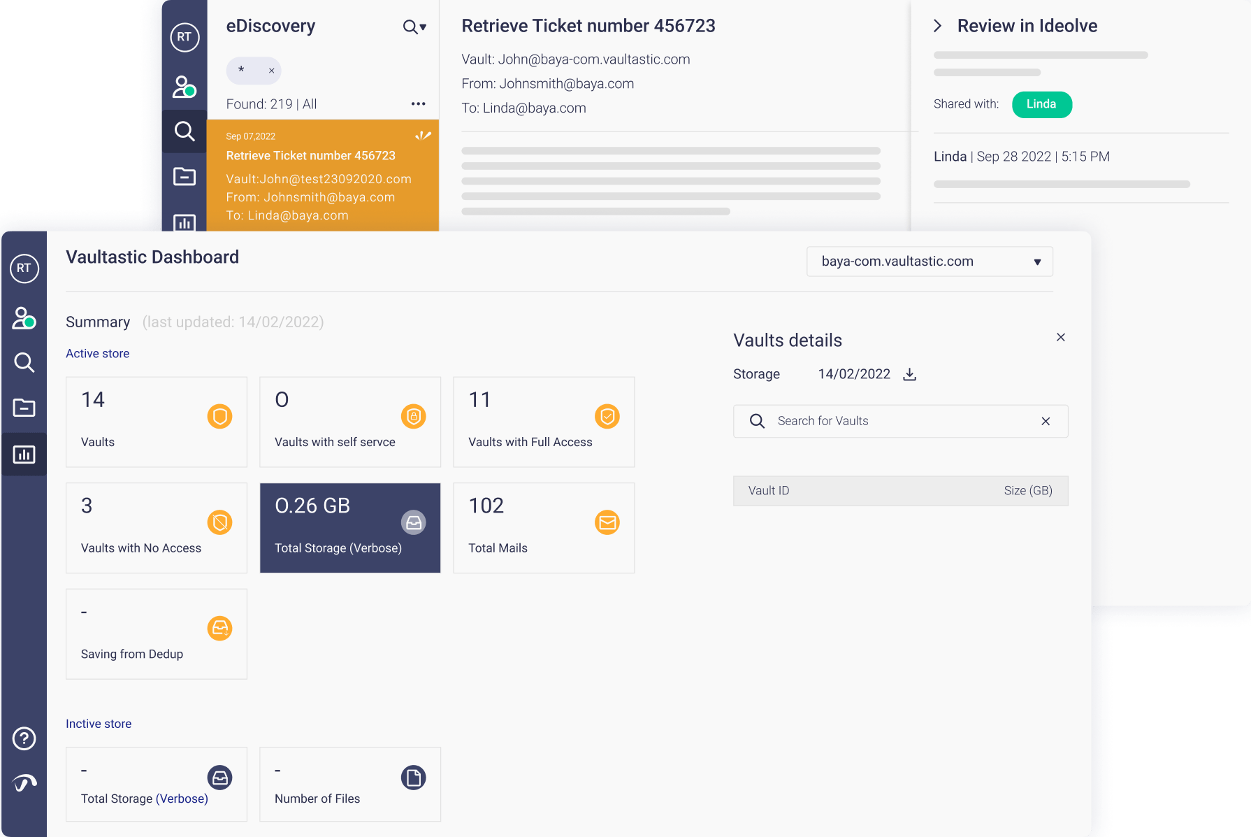 Cut risks, reduce costs, simplify, with on-demand information protection
